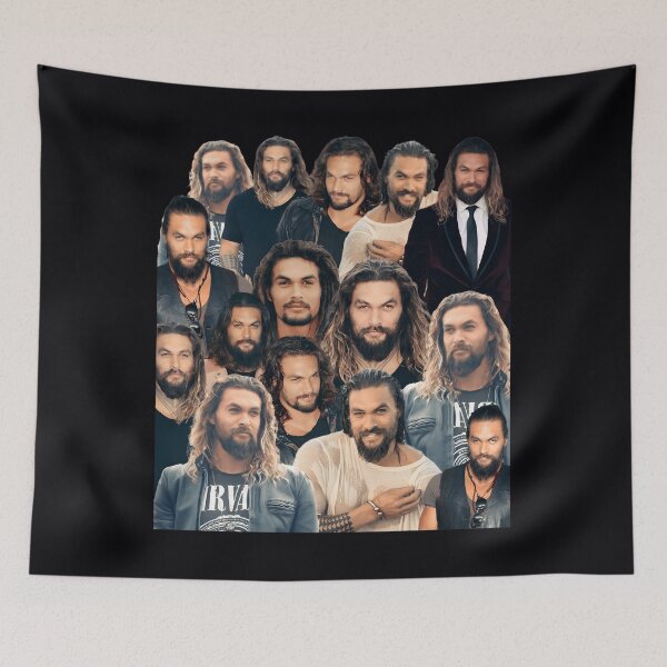 Item preview, Jason Momoa, ORIGNAL Willow Days, Jason Momoa Collage Classic 		 designed and sold by nqrojghjsa18.