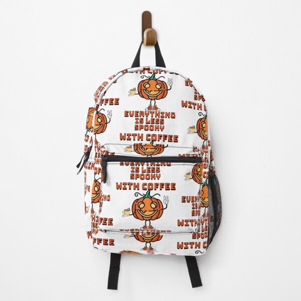 Item preview, With Coffee Everything Is Less Spooky designed and sold by ThiagoSDantas.