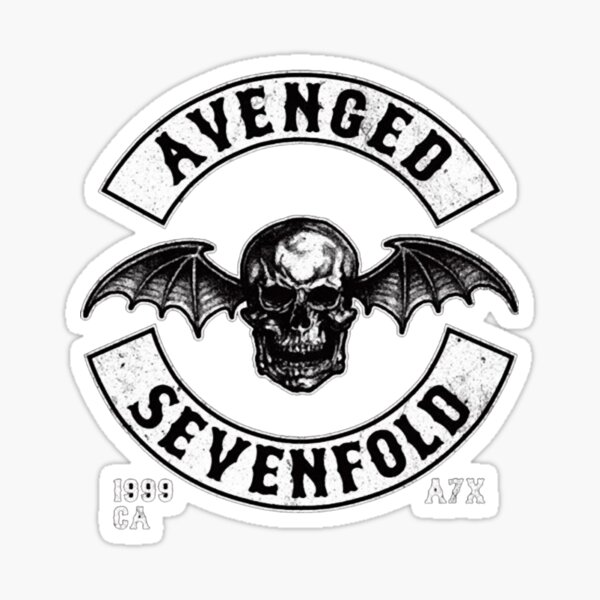 Stickers AVENGED SEVENFOLD – skull