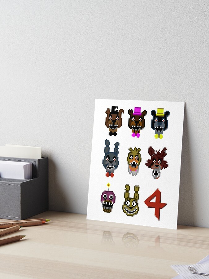 Fnaf 4 - Nightmare Poster for Sale by DionnaStreet