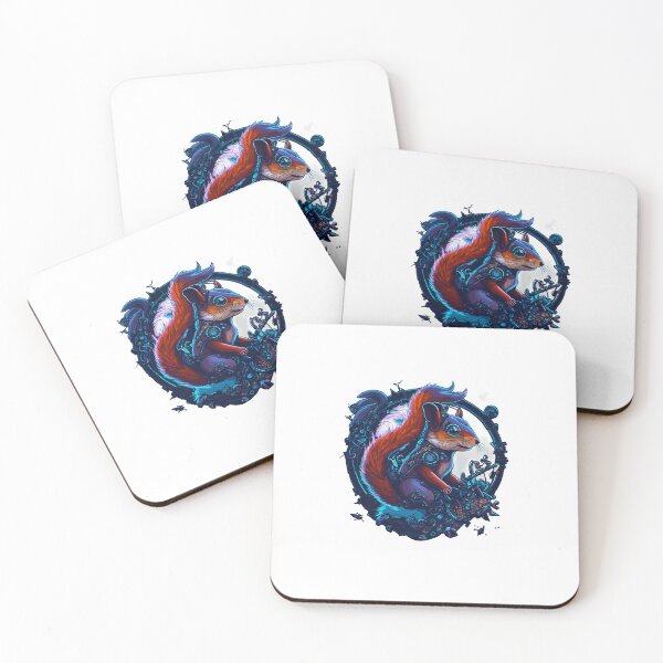 Item preview, Cute futuristic squirrel designed and sold by tinytwist.
