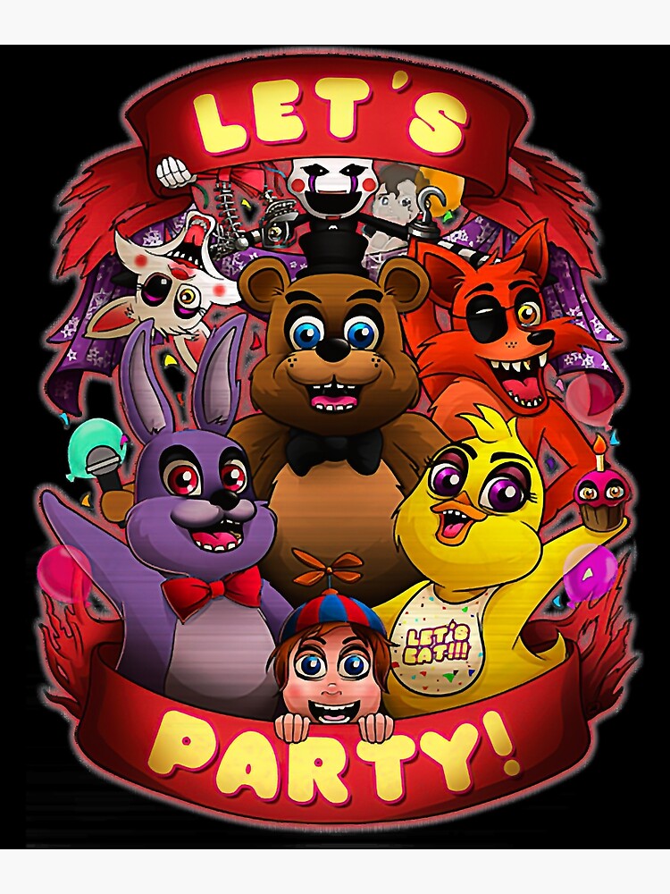 Fnaf 4 - Nightmare Poster for Sale by DionnaStreet