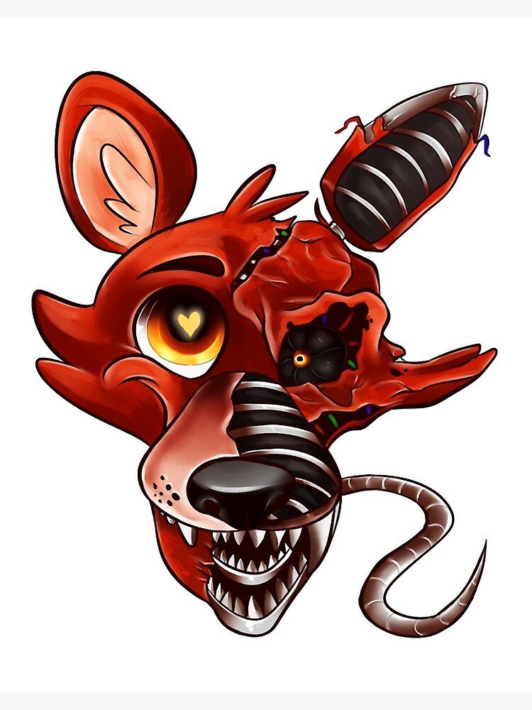 Foxy Jumpscare | Art Board Print