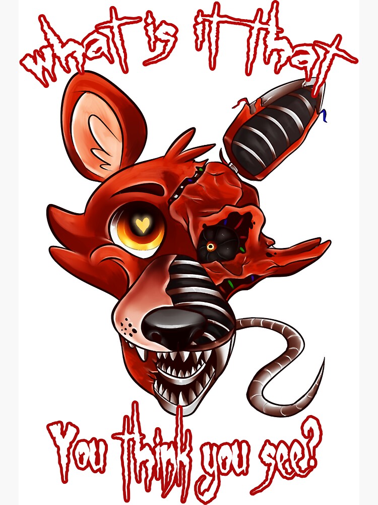 Nightmare Foxy Just wanted to draw anyone from FNAF4 :  r/fivenightsatfreddys