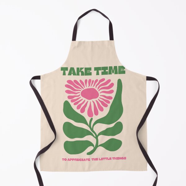 Item preview, Take Time to Appreciate the Little Things Pink and Green - Retro Flower Abstract designed and sold by jessicaleah15.