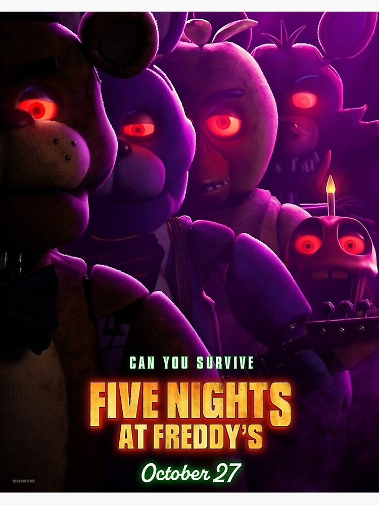 Fnaf 4 - Nightmare Poster for Sale by DionnaStreet