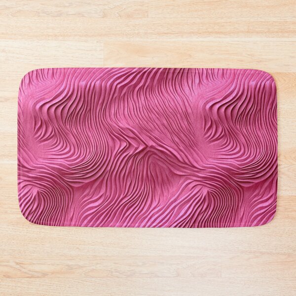Item preview, 3D Barbie Pink Coloured Texture Seamless Pattern designed and sold by aweartome.