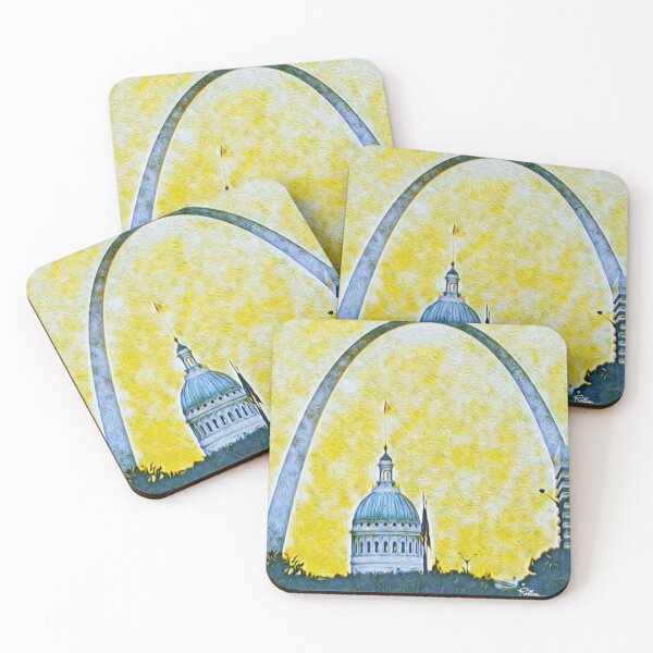 Item preview, ST LOUIS CAPITOL AND ARCH  designed and sold by ArtbyRolleen.