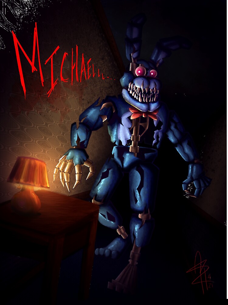 Fnaf 4 - Nightmare Poster for Sale by DionnaStreet