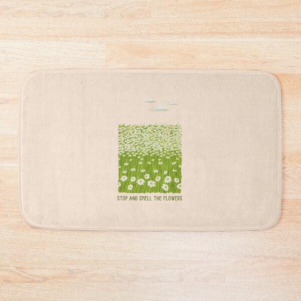 Item preview, Stop and Smell the Flowers - Retro Green and White Daisies  designed and sold by jessicaleah15.