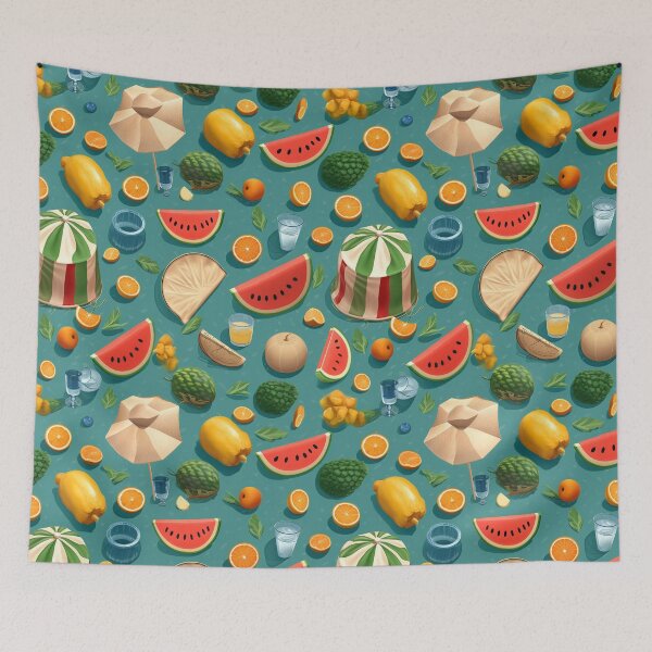 Item preview, Summertime: Picnic, Fruits, Drinks and Vegetables designed and sold by aweartome.