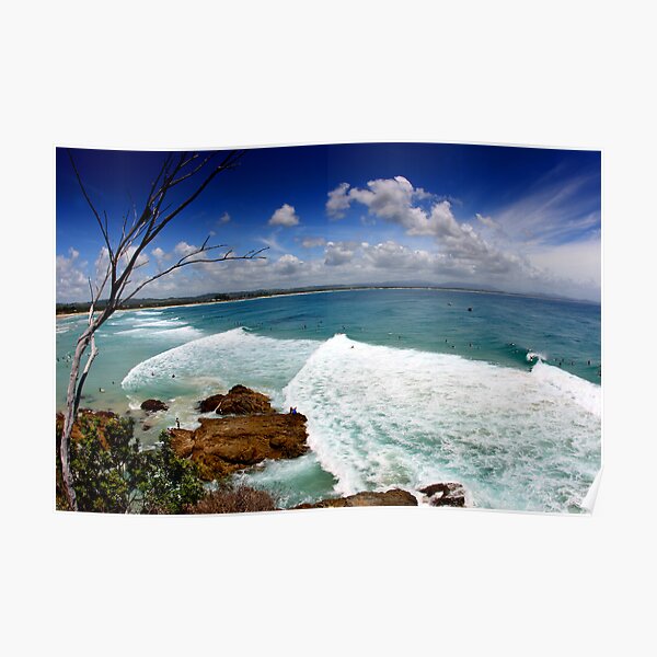 The Pass, Byron Bay Poster
