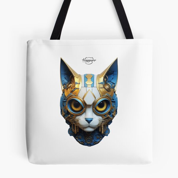 Item preview, Cyberpunk style, mechanical style, cat designed and sold by Happurr.