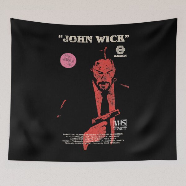 Artikelvorschau, John Wick VHS entworfen und verkauft von goicswcpr93.
