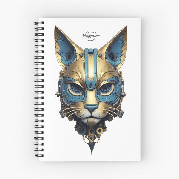 Item preview, Cyberpunk style, mechanical style, cat designed and sold by Happurr.