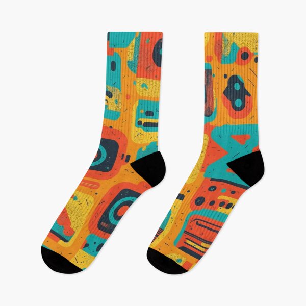 Item preview, Pixelated Adventures: A Playful Pattern Inspired by Retro Games designed and sold by kn-clothing.