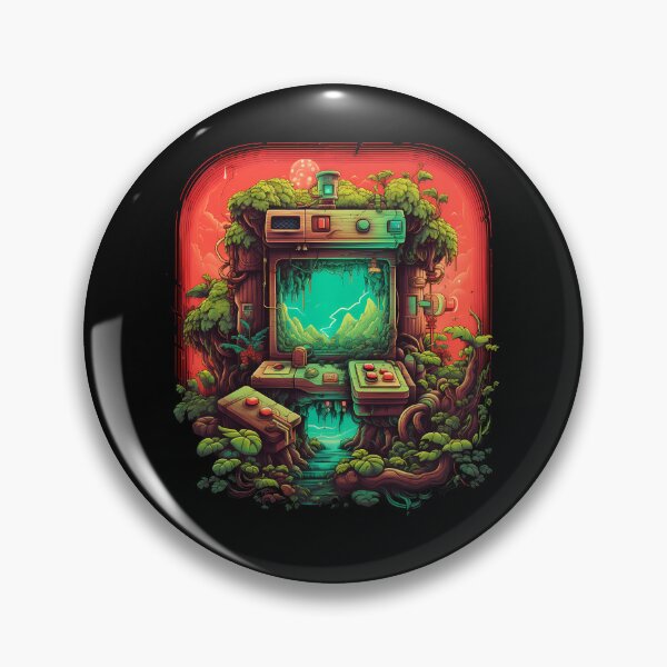Item preview, Retro Gaming Overgrowth designed and sold by Newma2112.