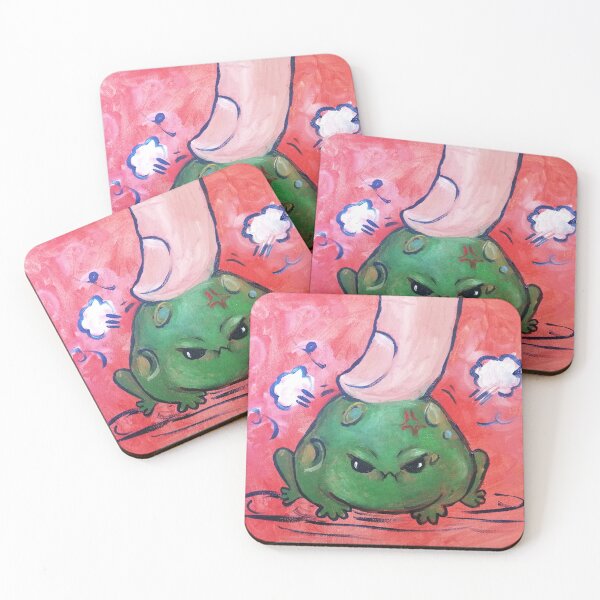 Item preview, Angry frog designed and sold by Colleenartx.