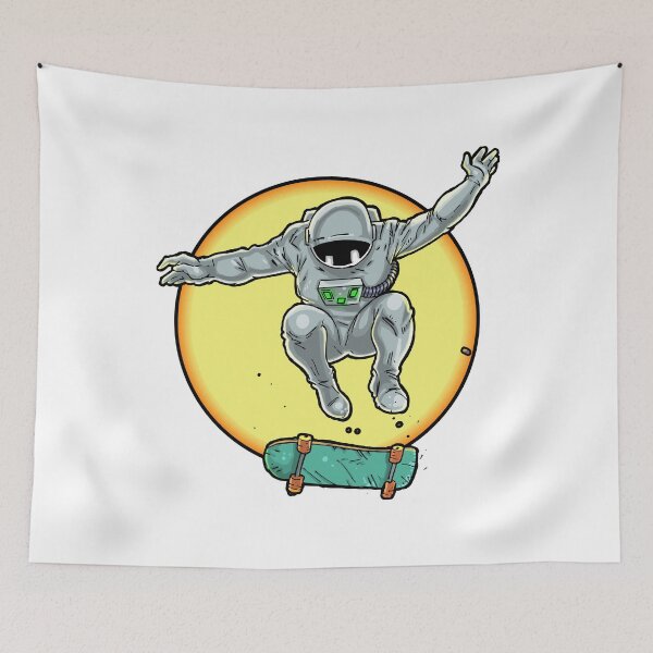Item preview, Astronaut Kickflip designed and sold by shevibe.