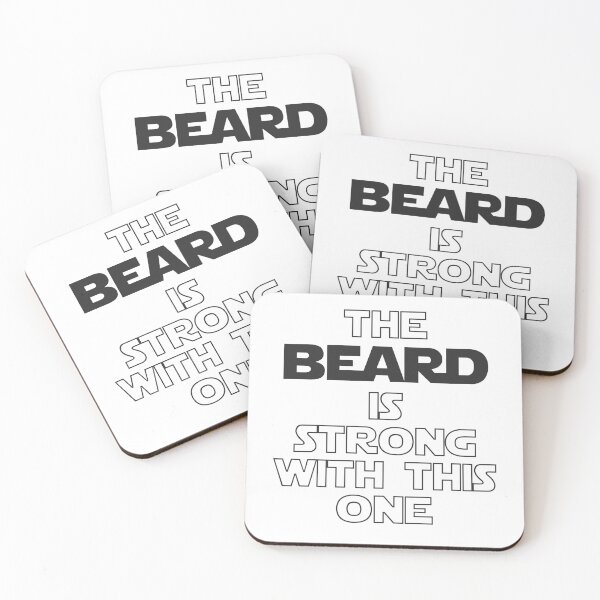 Item preview, The Beard Is Strong With This One designed and sold by overstyle.