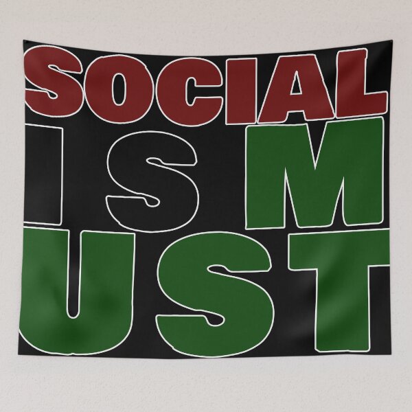 Item preview, socialism pun 2 designed and sold by Mars-b.