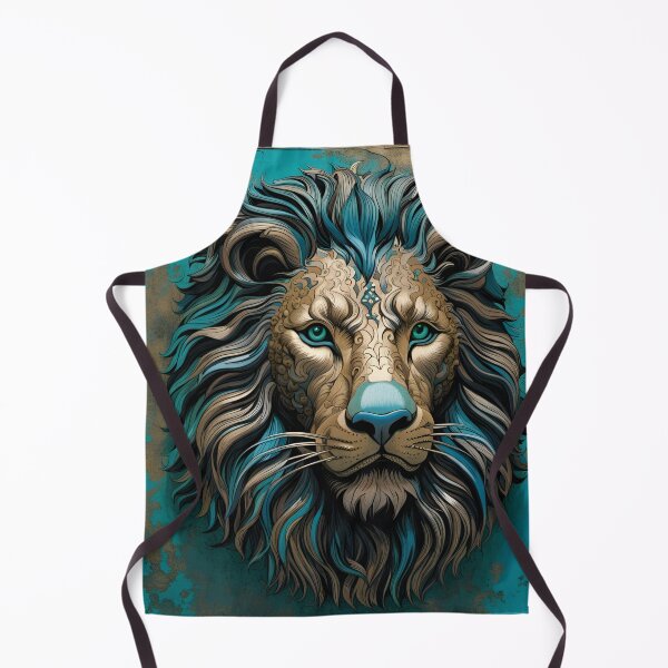 Item preview, King in Cerulean and Gold designed and sold by HabitableMoons.