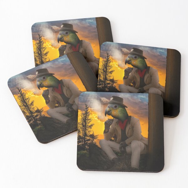 Item preview, Cowboy parrot designed and sold by Lazoni.