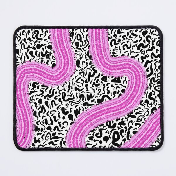 Item preview, Abstract design, Black and Pink Design designed and sold by LilyByNc.