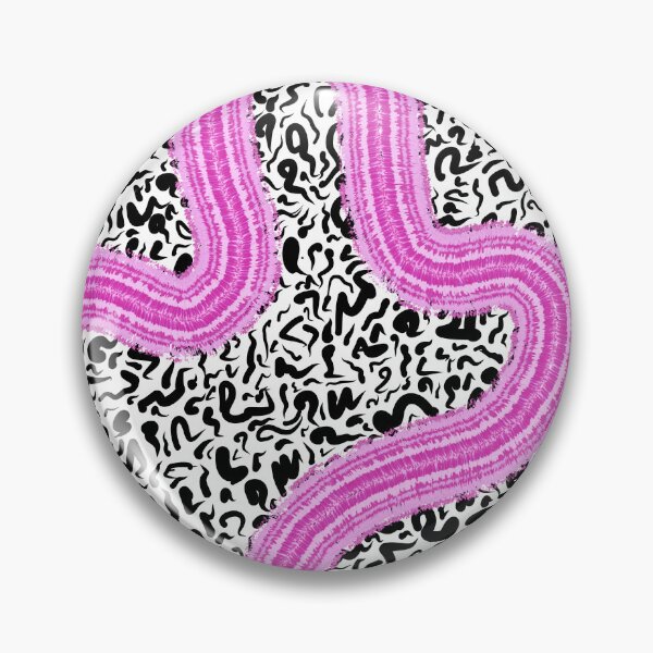 Item preview, Abstract design, Black and Pink Design designed and sold by LilyByNc.