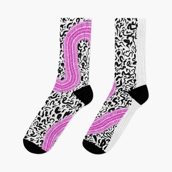Item preview, Abstract design, Black and Pink Design designed and sold by LilyByNc.