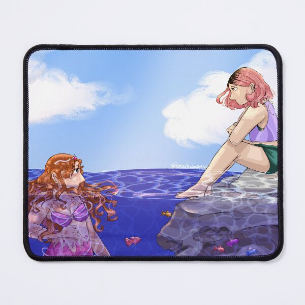 Item preview, Mermaid Meeting designed and sold by beachdaisiess.