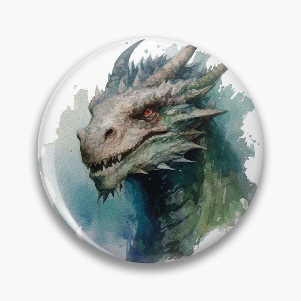 Item preview, Dragon head and shoulders fierce designed and sold by Deborah Smith.
