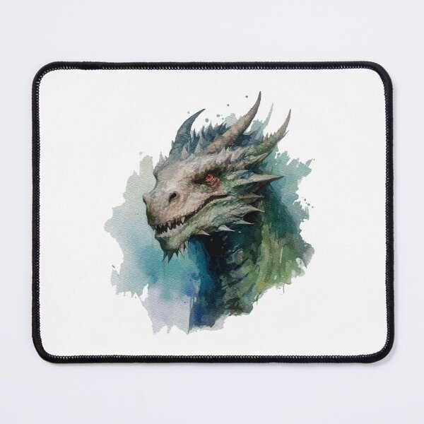 Item preview, Dragon head and shoulders fierce designed and sold by Deborah Smith.