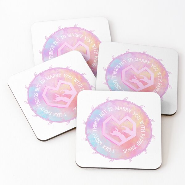 Item preview, Paper Rings Lover Tie Dye Lyrics Pink Design designed and sold by doria-photos.