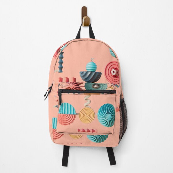 Item preview, Contraptions Pink, Digital Illustration designed and sold by Glenn Maguire.