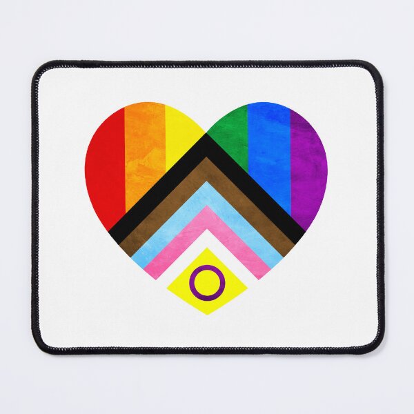 Item preview, Progress Pride Heart Flag - LGTBQIA+ LGBT Design designed and sold by zachholmbergart.