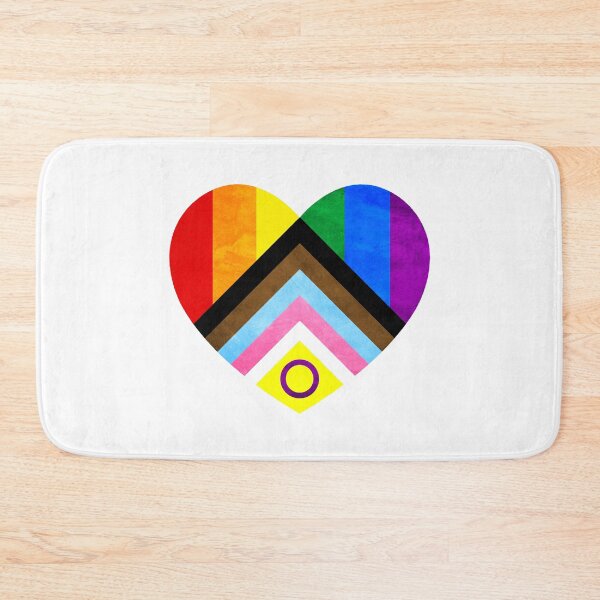 Item preview, Progress Pride Heart Flag - LGTBQIA+ LGBT Design designed and sold by zachholmbergart.