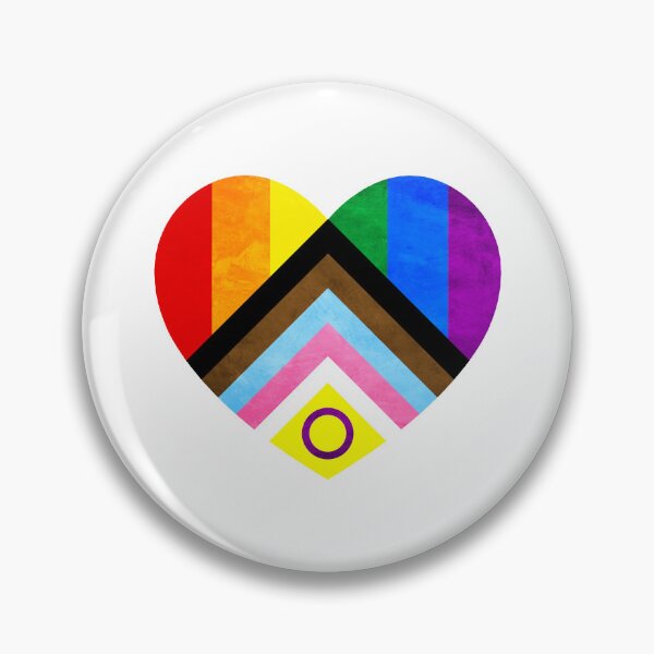 Item preview, Progress Pride Heart Flag - LGTBQIA+ LGBT Design designed and sold by zachholmbergart.