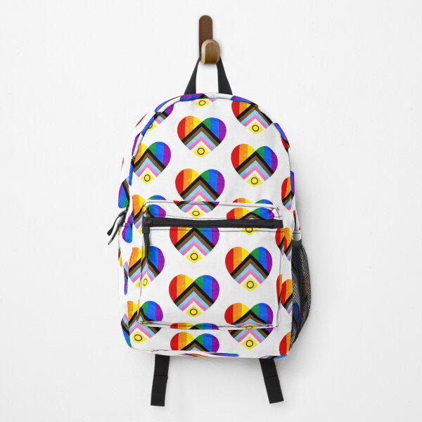 Item preview, Progress Pride Heart Flag - LGTBQIA+ LGBT Design designed and sold by zachholmbergart.