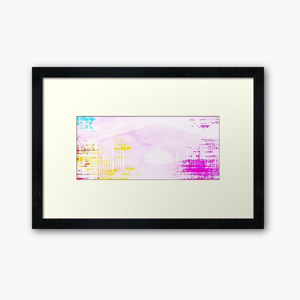 Rise + Rise Framed Art Print
