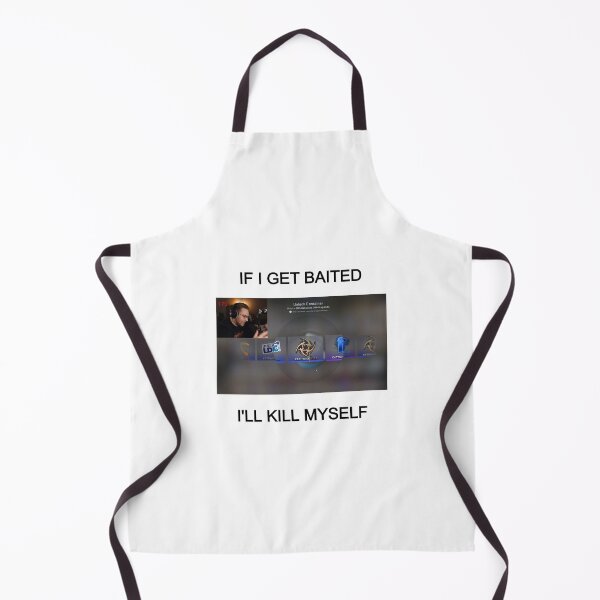 Item preview, IF I GET BAITED I'LL KILL MYSELF  designed and sold by Barrion528.