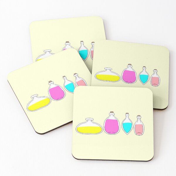 Item preview, potion bottles illustration  designed and sold by Mayarart.