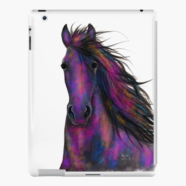 BLaCK FRieSiaN HoRSe ' ToMMY 2 ' by SHiRLeY MacARTHuR iPad Snap Case