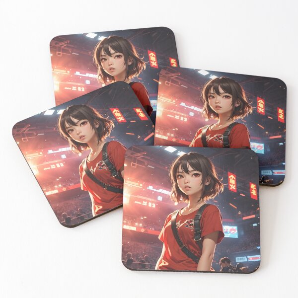 Item preview, Fighting Arena Anime Cute Girl designed and sold by imabbasanwar.