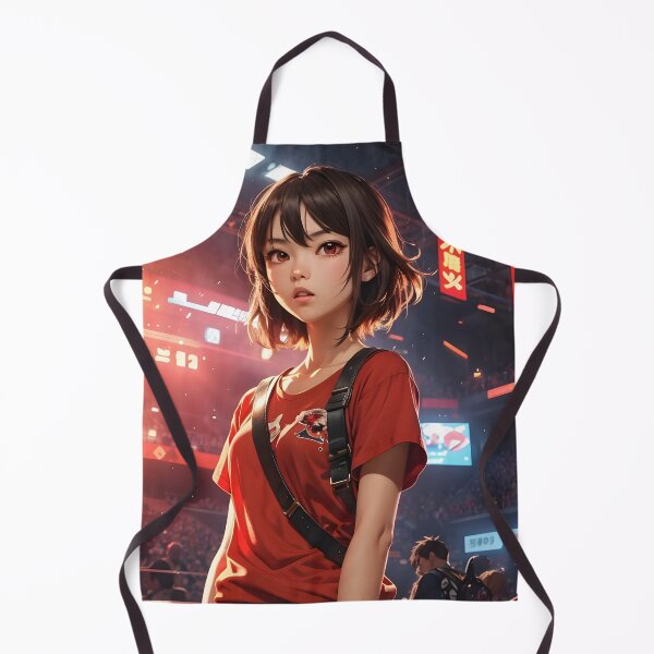 Item preview, Fighting Arena Anime Cute Girl designed and sold by imabbasanwar.