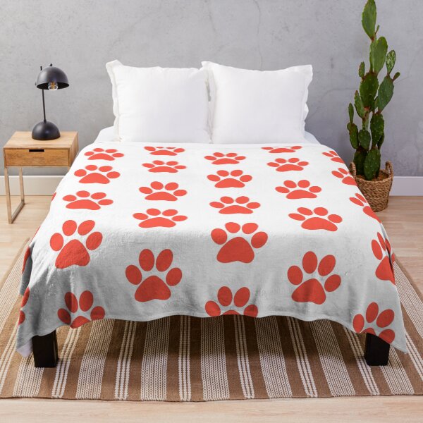 Item preview, Orange Paw Print designed and sold by -designsbymeg-.