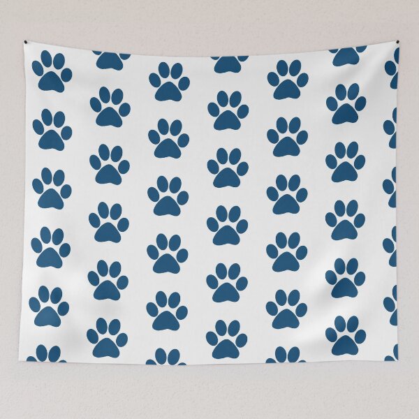 Item preview, Blue Paw Print designed and sold by -designsbymeg-.