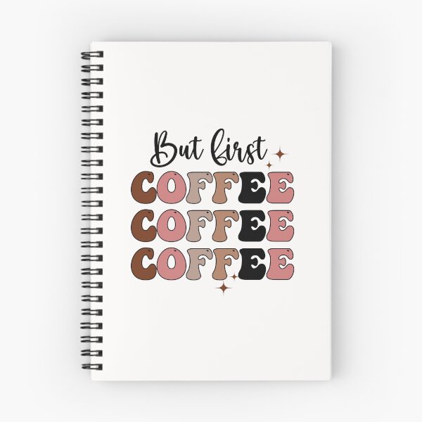 Item preview, But First Coffee Retro designed and sold by HappyLifeCreate.