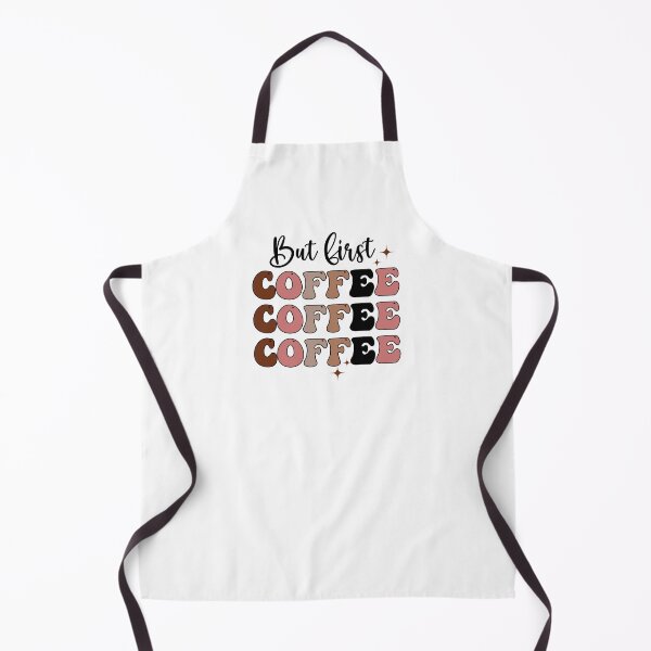 Item preview, But First Coffee Retro designed and sold by HappyLifeCreate.