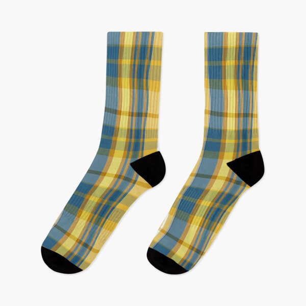 Item preview, Sunset and Sunrise Aesthetic Conall 2 Hand Drawn Textured Plaid Pattern designed and sold by GenAumonier.